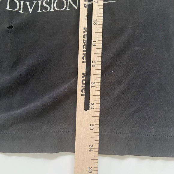 Vintage Joy Division Unknown Pleasures Sleeveless Distressed Shirt Mens Small - Picture 14 of 14